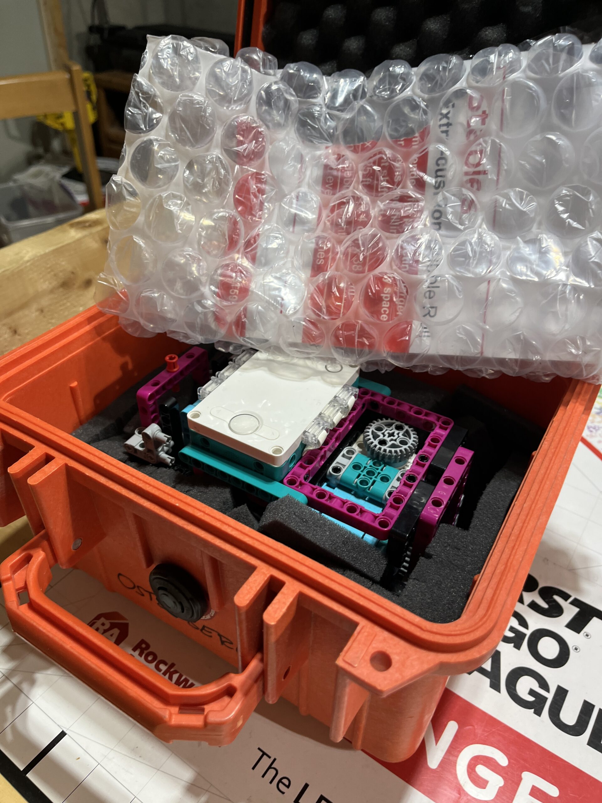 Packing up!